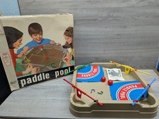 Paddle Pool 1970 Milton Bradley VINTAGE Board Action Ball Game