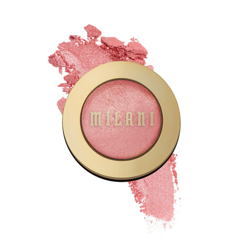 Milani Baked Blush, Powder Blush for Cheeks, Cruelty Free Makeup - Shape,