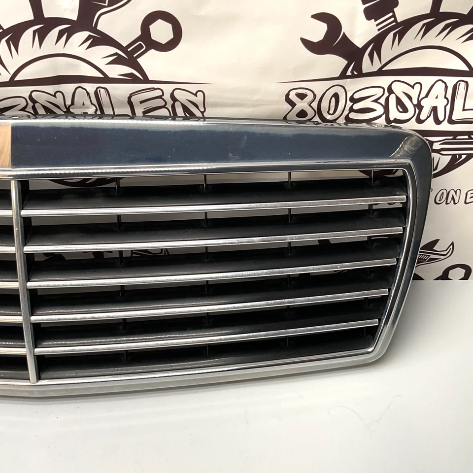 1996 - 1999 年梅赛德斯 E320 格栅前上烤架 210-888-01-23 E 级原始设备制造商 — 第 3/4 张图片