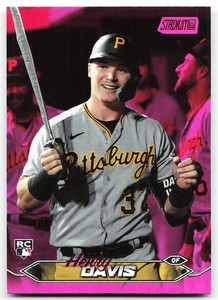 🔥 2024 Stadium Club #207 Henry Davis Pink Foil