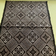 Pure Silk Kimono Fabric 112cm Wide Old Tsumugi Rema Japan