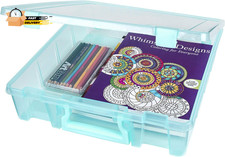 6955AA Super Satchel 1-Compartment Box, Art  Craft Organizer, 1-Pack, T