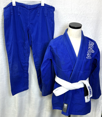 Venum Contender A3 Brazilian JIU-JITSU Gi Solid Blue Adult Men'S Top/ Pants/Belt