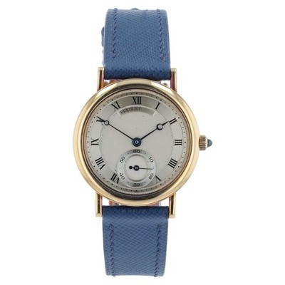 Breguet Classique 18k Gold Silver Dial 31mm Manual Wind Unisex Watch 3210BA
