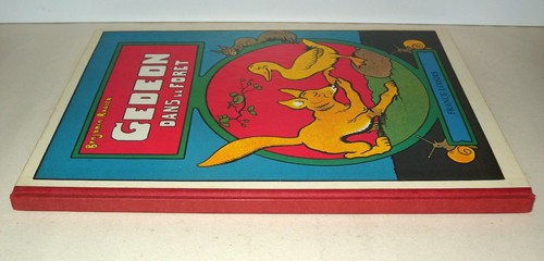 GEDEON DANS LA FORET  - Benjamin Rabier - Hardback French Book - 1978 - Picture 3 of 12