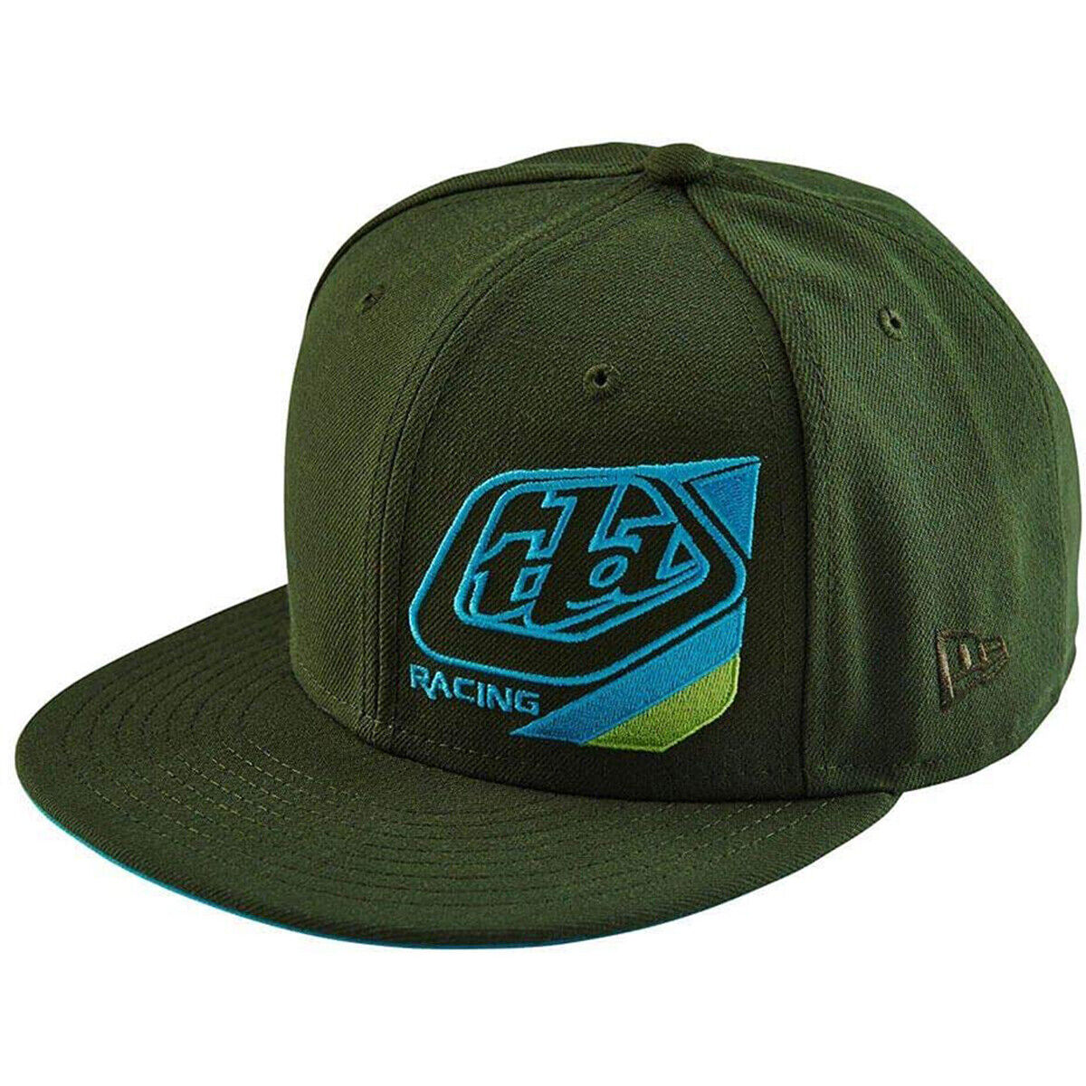 Troy Lee Designs TLD New Era MX Baseball Hat Military Green Adjustable Snapback