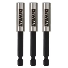 DEWALT Magnetic Drive Guide Bit Tip Holder DWA3MHLDTG 3 Pc