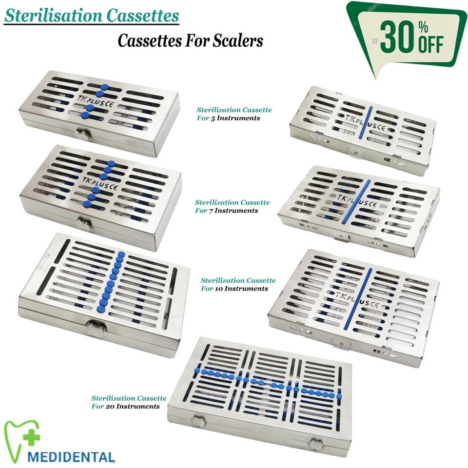 TK PLUS Chirurhische Instrumente Instrumentenkassette aus rostfreiem Stahl Dental Labor