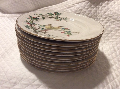 Vintage Royal Jackson CHERRY BRANCH China " Lot of (11) salad plates - Picture 4 of 10