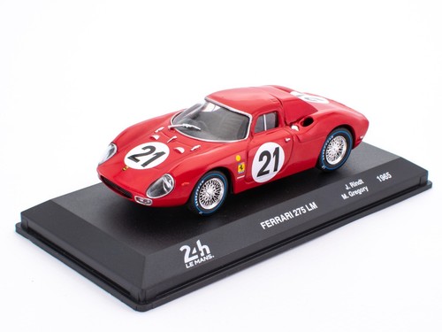 Modellino auto FERRARI 275 LM #21 Winner 24h Le Mans 1965 1:43 IXO collezione 24LM10