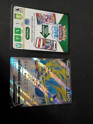 Pokémon TCG Crown Zenith Shiny Zacian V SWSH292 Full Art Promo - Pack  Fresh!!