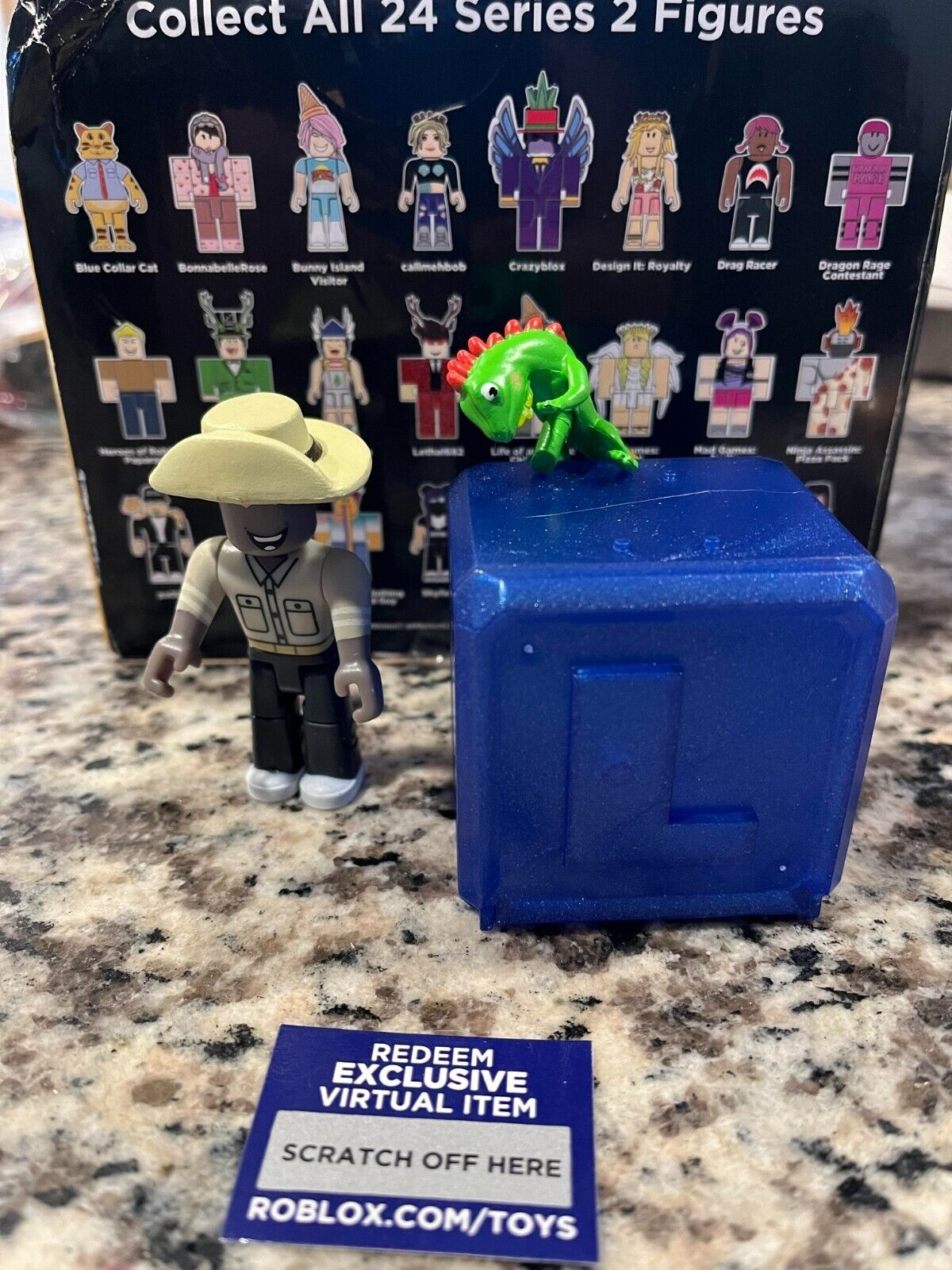 Roblox 3 Action Figure, Celebrity Series 2 Robloxia Zookeeper (With Code)