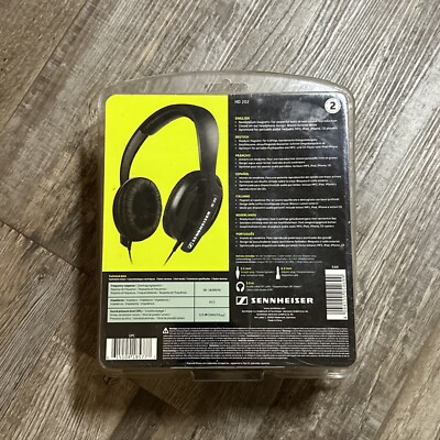 Sennheiser HD 202 II Headphones - Black for sale online | eBay
