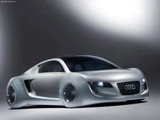 Cars audi rsq concept Desk Mat Stitched