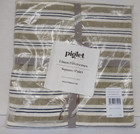 Piglet in Bed 2 Square Portugal Linen Cotton Pillowcases Stripe Thyme Somerley