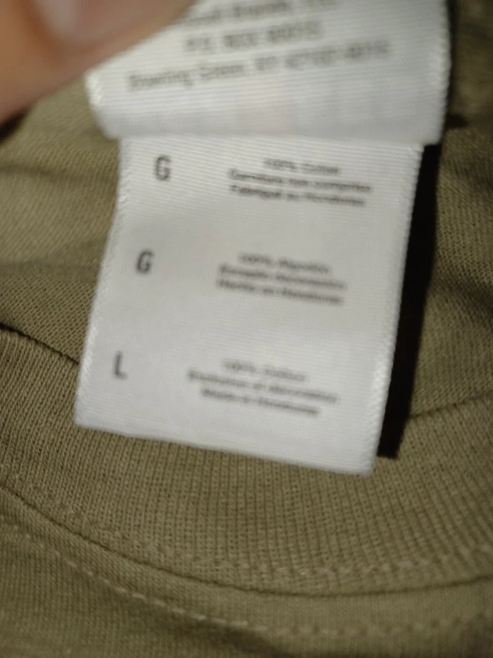 Mossy Oak Boys Dog Graphic Green Tee Shirt An American Obsession Sz Large (CQ) - Image 3 of 4