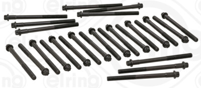 Elring 124.791 Bolt Kit, cylinder head for BREDAMENARINIBUS,CAMC,ERF,FAP,HIGER,J