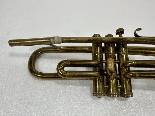 Lafayette Trumpet by Couesnon Paris with Elkhorn Mouthpiece & Case Parts/Repair - Picture 13 of 21