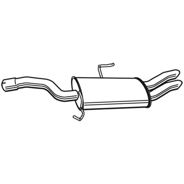Walker EndschalldäMpfer SchalldäMpfer Hinten FüR Fiat Scudo Combinato 2.0 Jtd-image