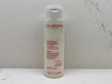 Clarins Velvet Cleansing Milk With Alpine Gold Gentian & Lemon 6.7oz NWOB SEALED