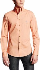      Vivienne Westwood Men's Classic Stretch Poplin Button Shirt Large Nwt     