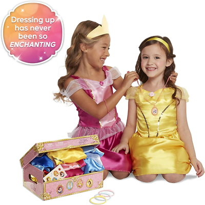 Disney Princess Dress up Trunk Deluxe 21 Piece Officially Licensed | eBay Disney Princess Dress up Trunk Deluxe 21 Piece Officially Licensed | eBay