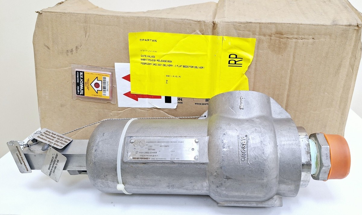 Anderson Greenwood Crosby 1.5x2 / 981115MFD Safety Relief Valve
