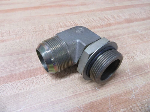 Parker 24 C5OX-S Triple-Lok 37° Flare Fitting 90° Elbow 24C5OXS