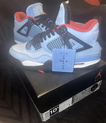 Size 10.5 - Jordan 4 Retro x Travis Scott Mid Cactus Jack