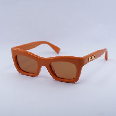 Final Price! Gucci GG1773S 004 Sunglasses New GUCCI GG1773S 004 Orange/Brown 50-21-140 Sunglasses | eBay main image 2