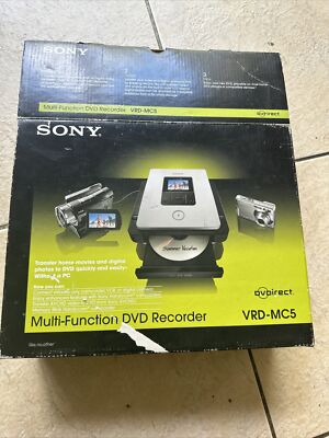 SONY VRD-MC5 Multi Function DVD Recorder Transfer Videos Photos In