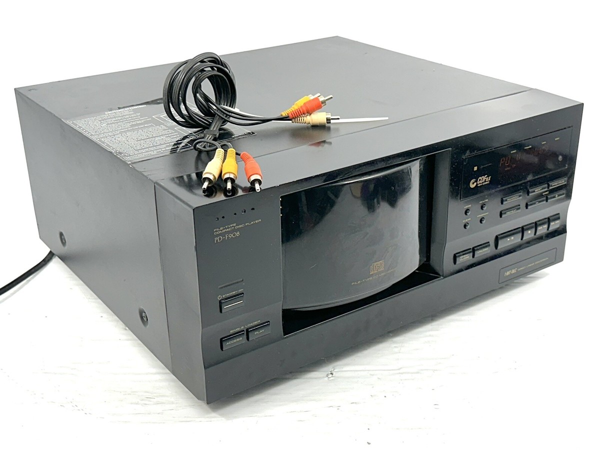 Pro Refurb} Pioneer PD-F908 File-Type CD Player - CDFIle 101 Disc
