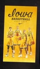 2023-24 Iowa Hawkeyes Basketball Pocket Schedule Big !0 Conference