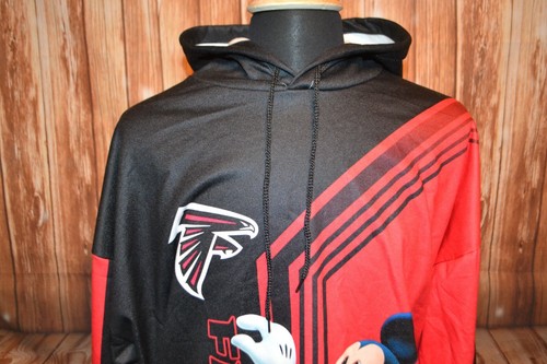 Garment One Men's Atlanta Falcons Mickey Mouse Sweat Jacket w/Hoodie Sz 3XL - Picture 3 of 9