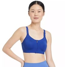 NWT Women's All In Motion High Support Zip-Front Mesh Crossback Sports Bra, 40C
