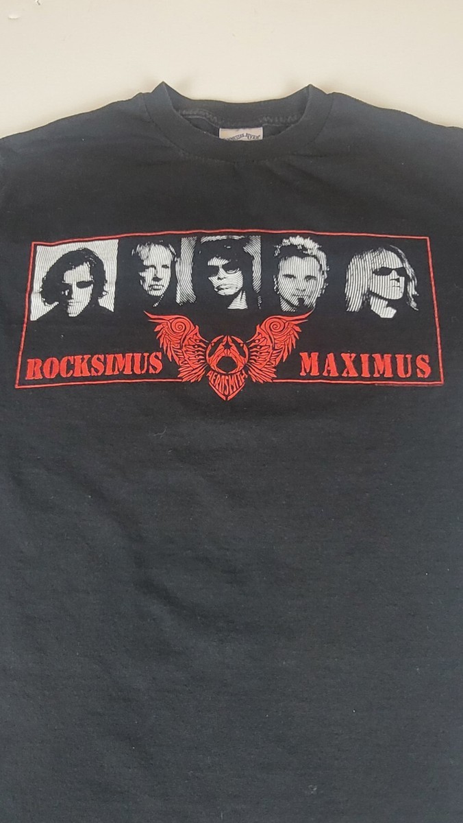 Aerosmith エアロスミス 2003 M&O Tシャツ 2003-2004s KISS × AERO SMITH TOUR T-SHIRT | 無無