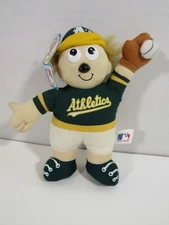 VINTAGE 1992 GOOD STUFF SPORTSTUFF OAKLAND ATHLETICS MLB BASEBALL 7" PLUSH NWT