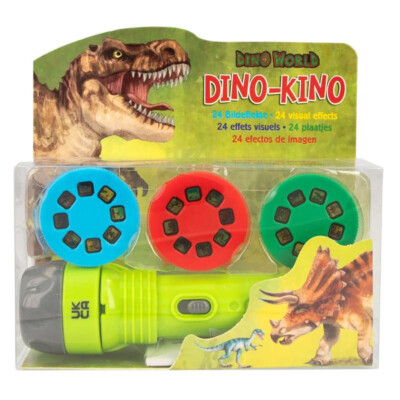 Depesche Dino World Fackel mit visuellen Effekten Dinosaurier Jungen Spielzeug Fackel Dinosaurier