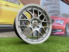 4 x 18 Inch 5x108 RS GT TM1 Style Deep Dish Grey Wheels: Fits For Volvo