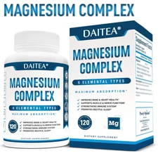 Magnesium Complex Improves Bone & Heart Health Supports Muscle & Nerve Function