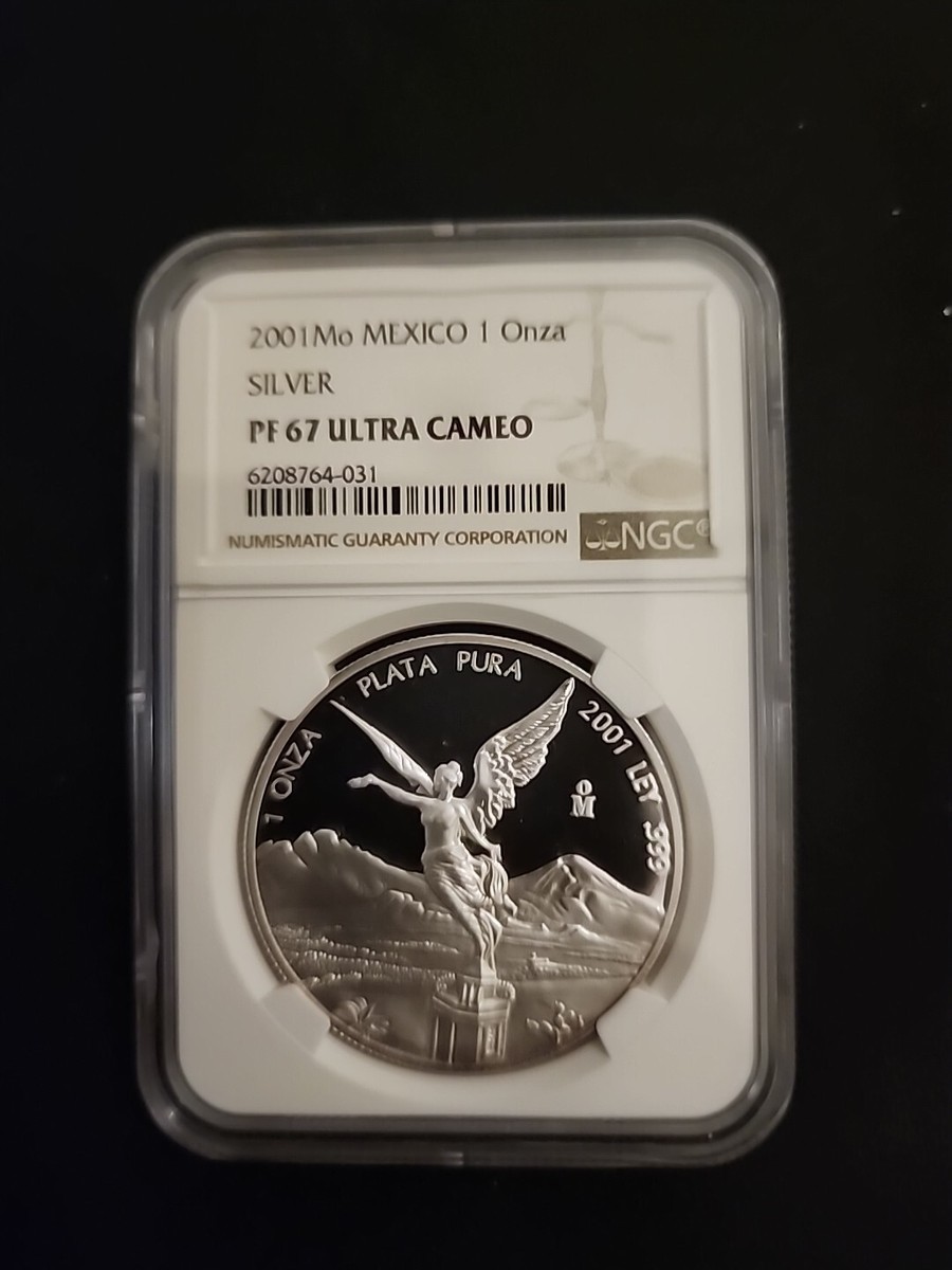 Mexico 2001 1 Oz Libertad Proof NGC Pf67 Dcam Key Date 4100