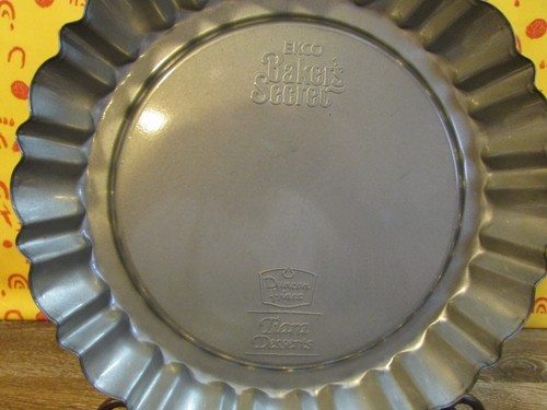 Ekco Baker's Secret 10.5" Flan Torte Pan Duncan Hines Tiara Desserts Nonstick - Picture 3 of 11