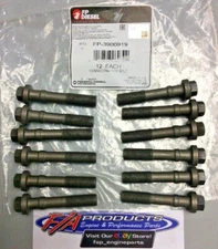 Fits Cummins B Series 5.9L Connecting Rod Bolt Set Of 12  FP Diesel FP3900919