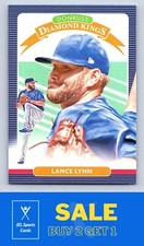 2020 Donruss Diamond Kings #21 Lance Lynn