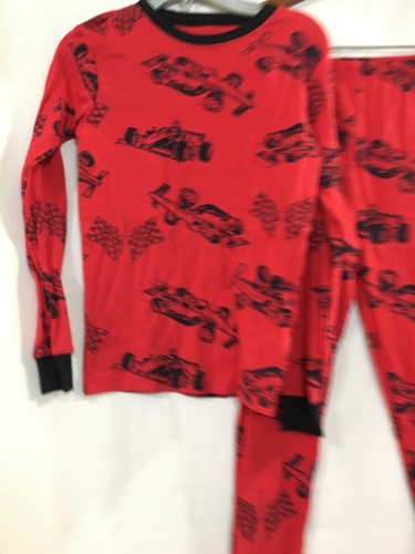 New Carter's Boys Race Car Pajama set Snug Fit Red Size 7, 12 - Picture 3 of 4