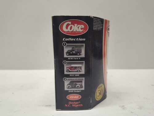 Camion Matchbox Coca-Cola 2001 1948 Dodge N.C. Wyeth NUOVO furgone consegna pressofuso - Foto 3 di 9