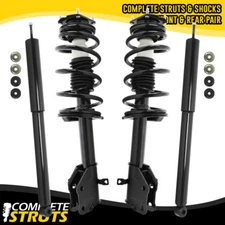 2011-2014 Ford Edge Front Quick Complete Strut & Rear Shock Absorber Bundle