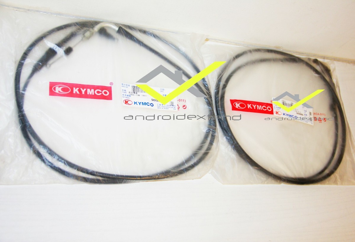 KYMCO MY ROAD 700i THROTTLE CABLES 17910-KKE5-E00 + 17911-KKE5-E00