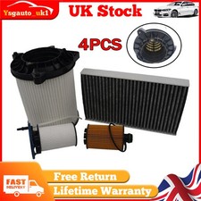 AIR OIL FUEL CABIN POLLEN FILTER FIT MASERATI GHIBLI 13- LEVANTE 16- 3.0 DIESEL