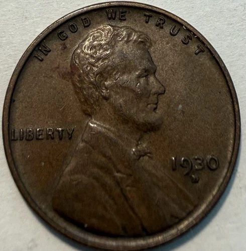 1930 D Lincoln Wheat Cent VF BN T750